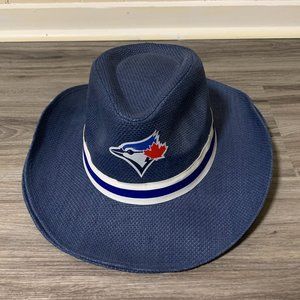 Two Toronto Blue Jays Paper Straw Country Day Cowboy Hats